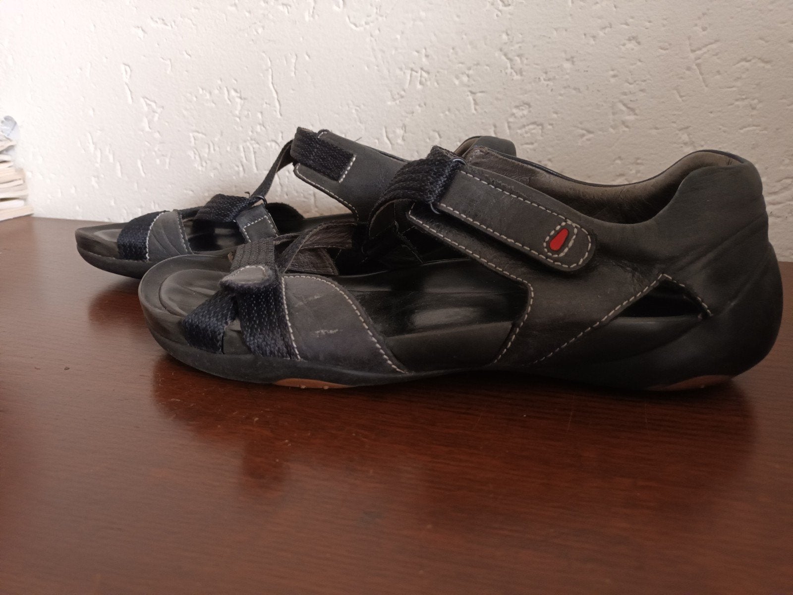 Wolky sandaal maat 40., Ophalen of Verzenden, Zo goed als nieuw, Zwart, Sandalen of Muiltjes