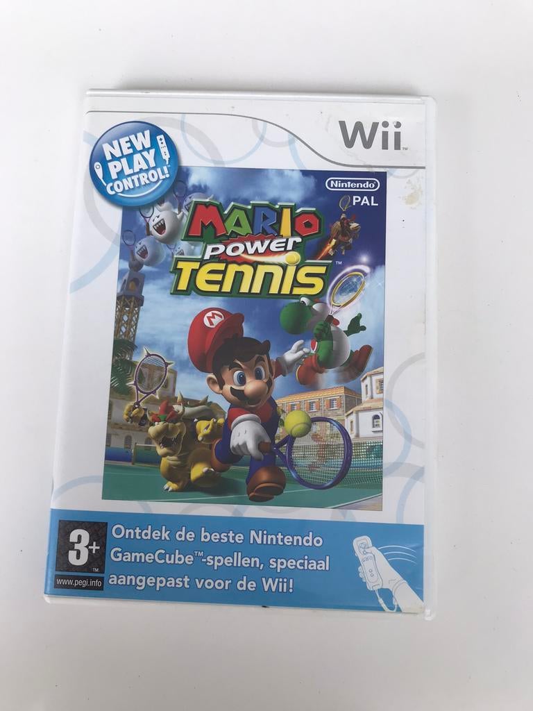 Mario Power Tennis, Spelcomputers en Games, Games | Nintendo Wii, Ophalen, Gebruikt, Sport, 3 spelers of meer