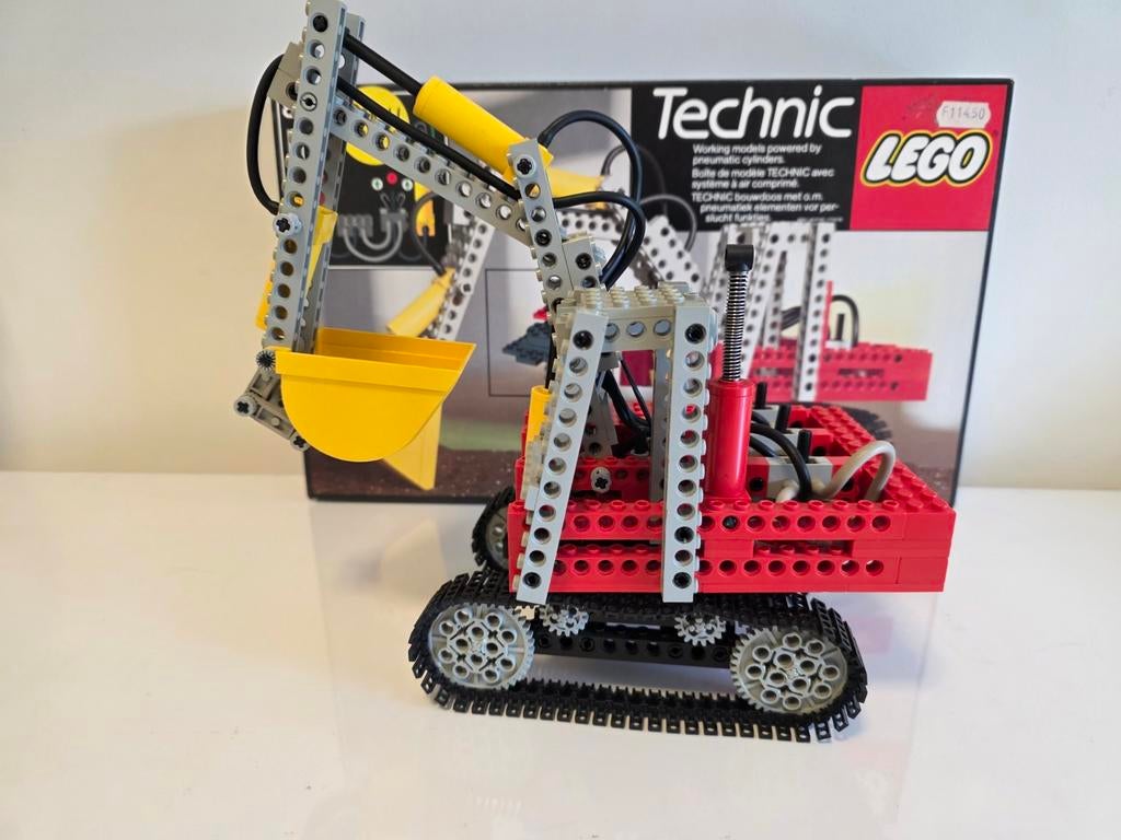 Lego Technic Graafmachine 8851 - Vintage Set, Compleet, Lego, Ophalen of Verzenden, Zo goed als nieuw