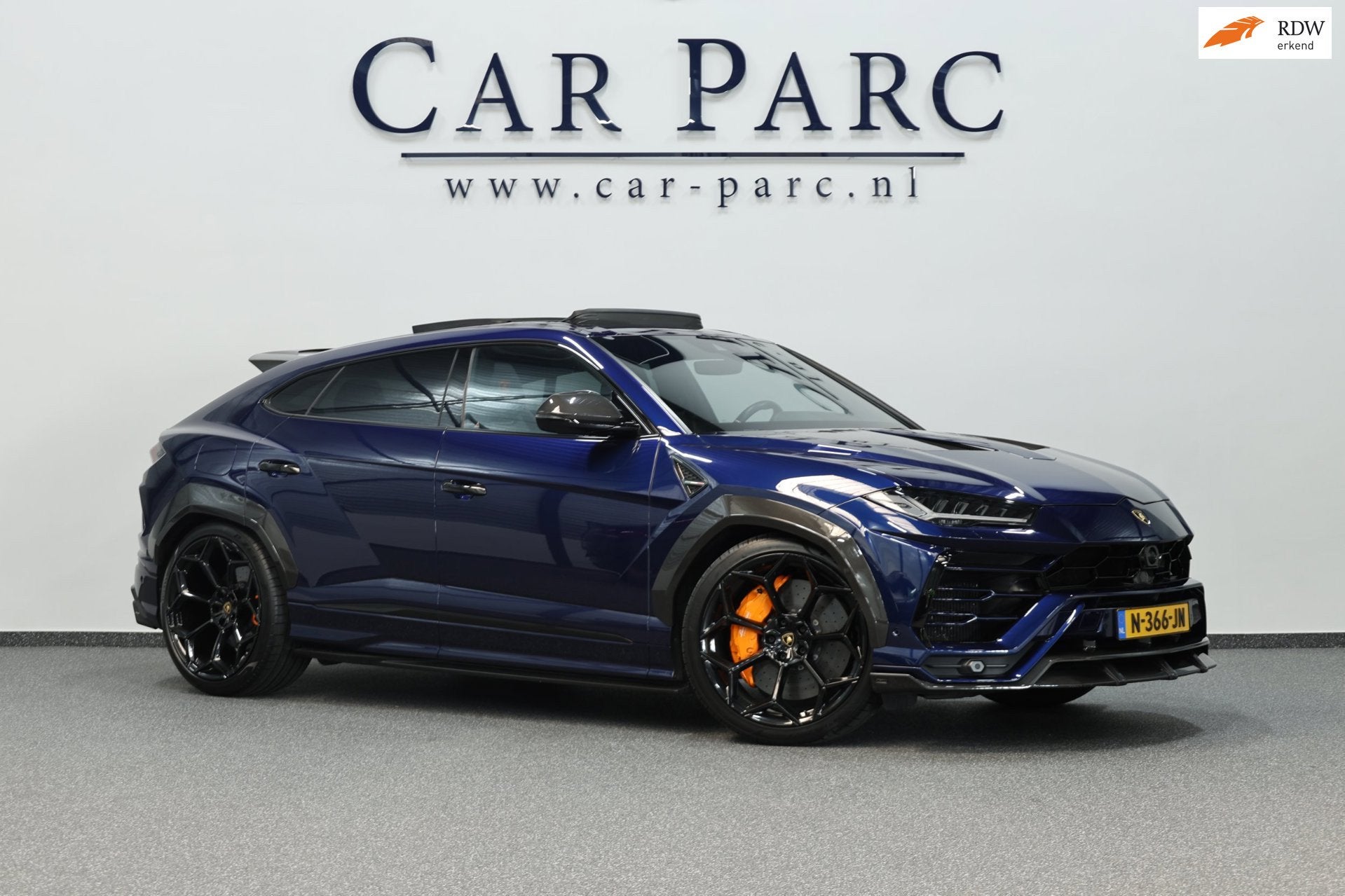 Lamborghini Urus 4.0 V8 NOVITEC 780+PK FULL CARBON/3D B&O/PA, Automaat, Urus, Gebruikt, Blauw