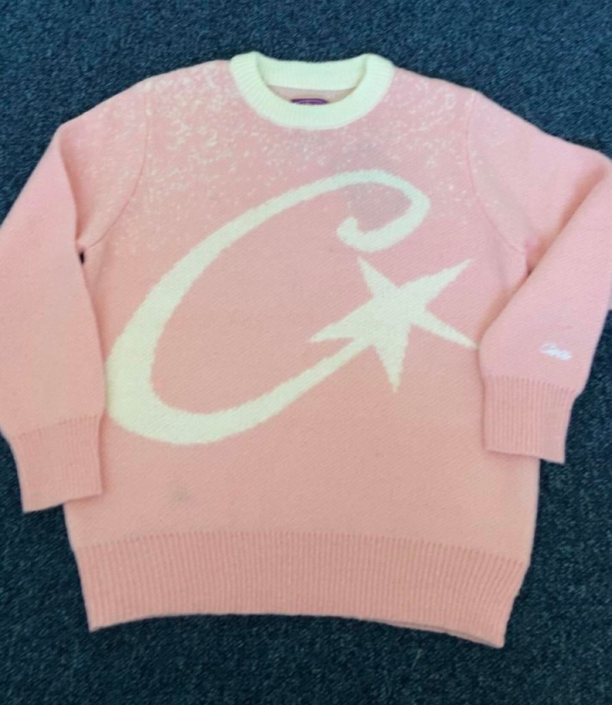 Corteiz C Star Sweater Roze, Kleding | Heren, T-shirts, Ophalen, Nieuw, Maat 46 (S) of kleiner, Roze