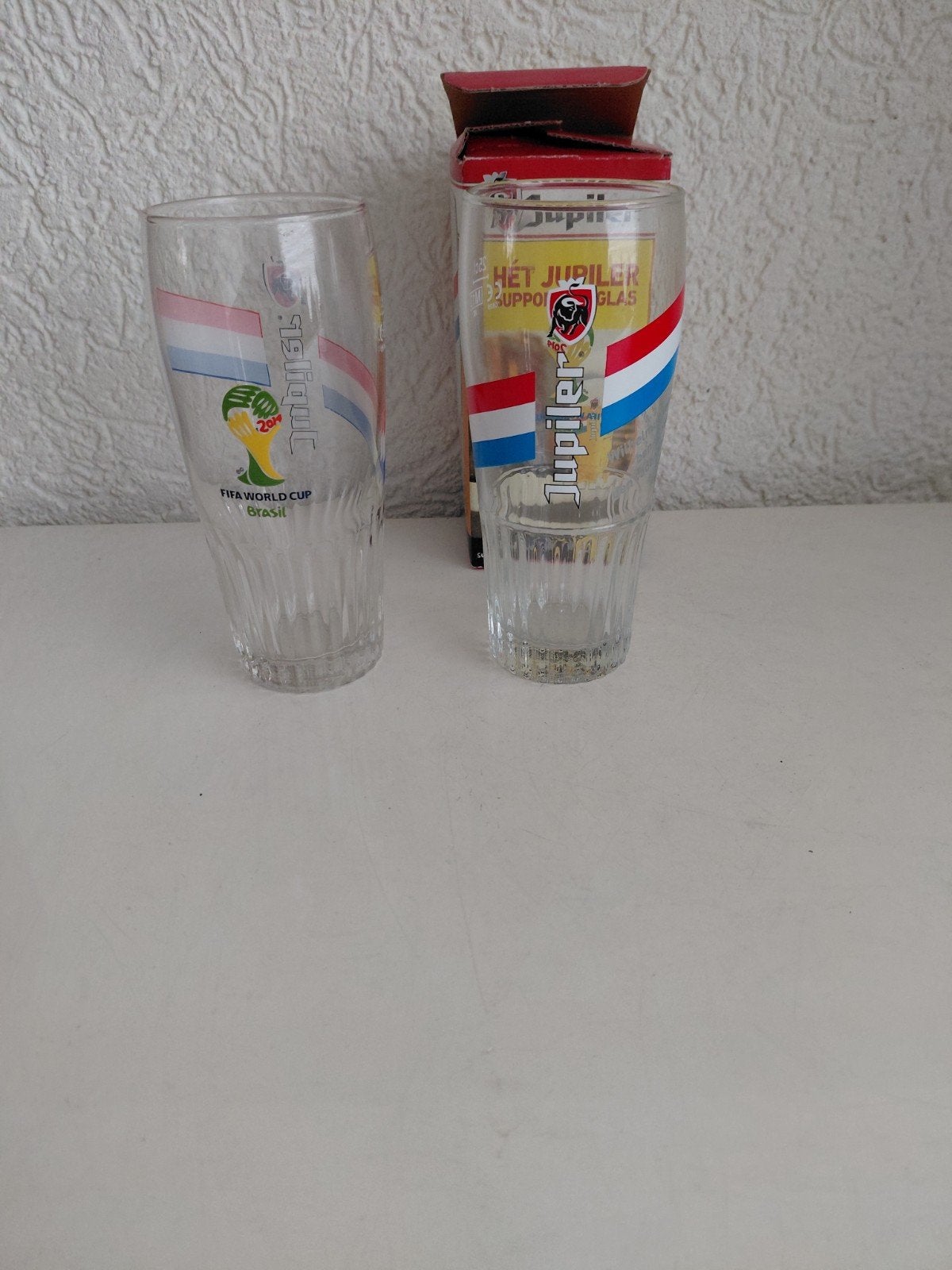 glazen wk 2014, Verzamelen, Ophalen of Verzenden, Zo goed als nieuw, Buitenlandse clubs, Shirt