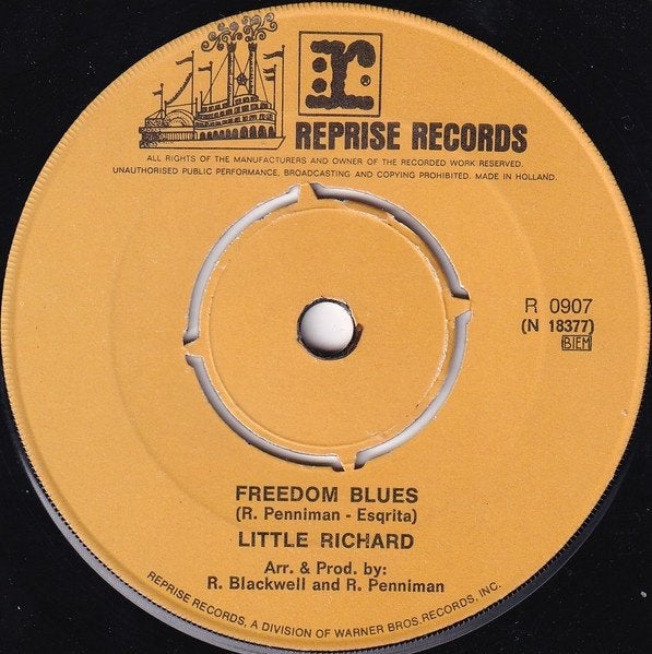 Little Richard – Freedom Blues, Cd's en Dvd's, Vinyl Singles, Gebruikt, 7 inch, Ophalen of Verzenden, Pop