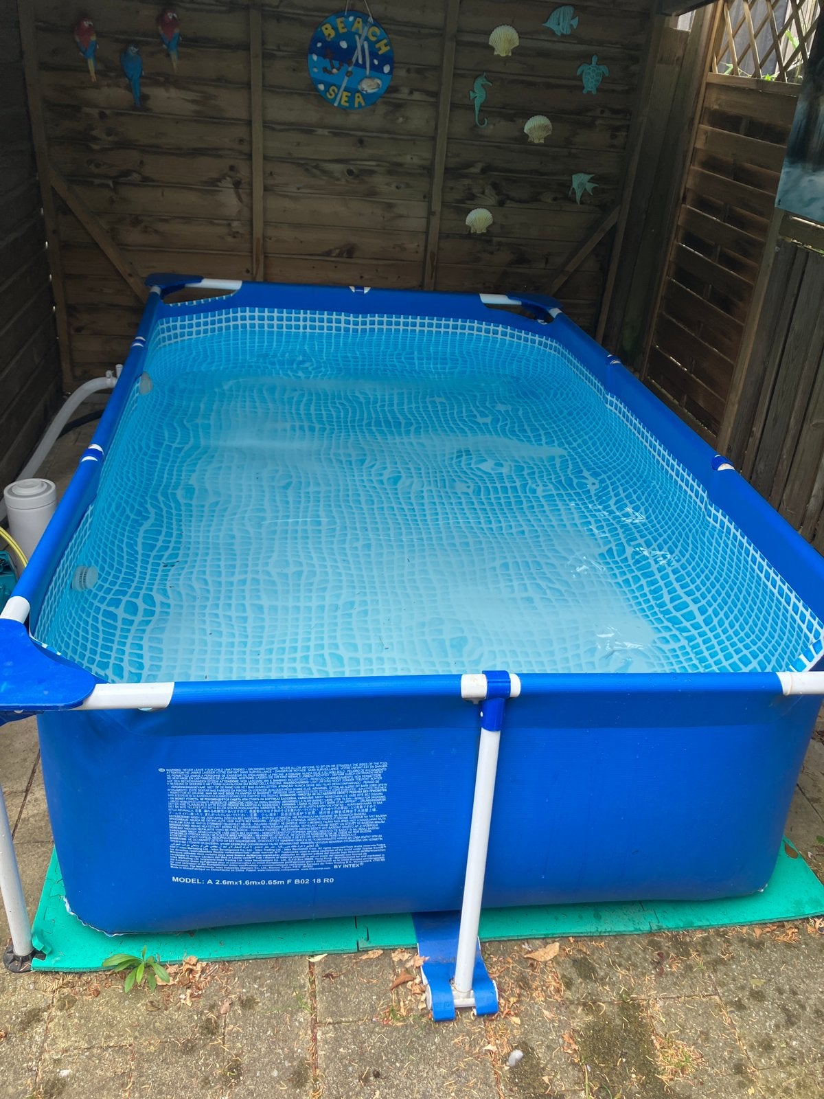 Te koop: Intex zwembad: zeer compleet, pomp, filters en meer, Tuin en Terras, Zwembaden, Ophalen, Gebruikt, Minder dan 80 cm, Minder dan 200 cm