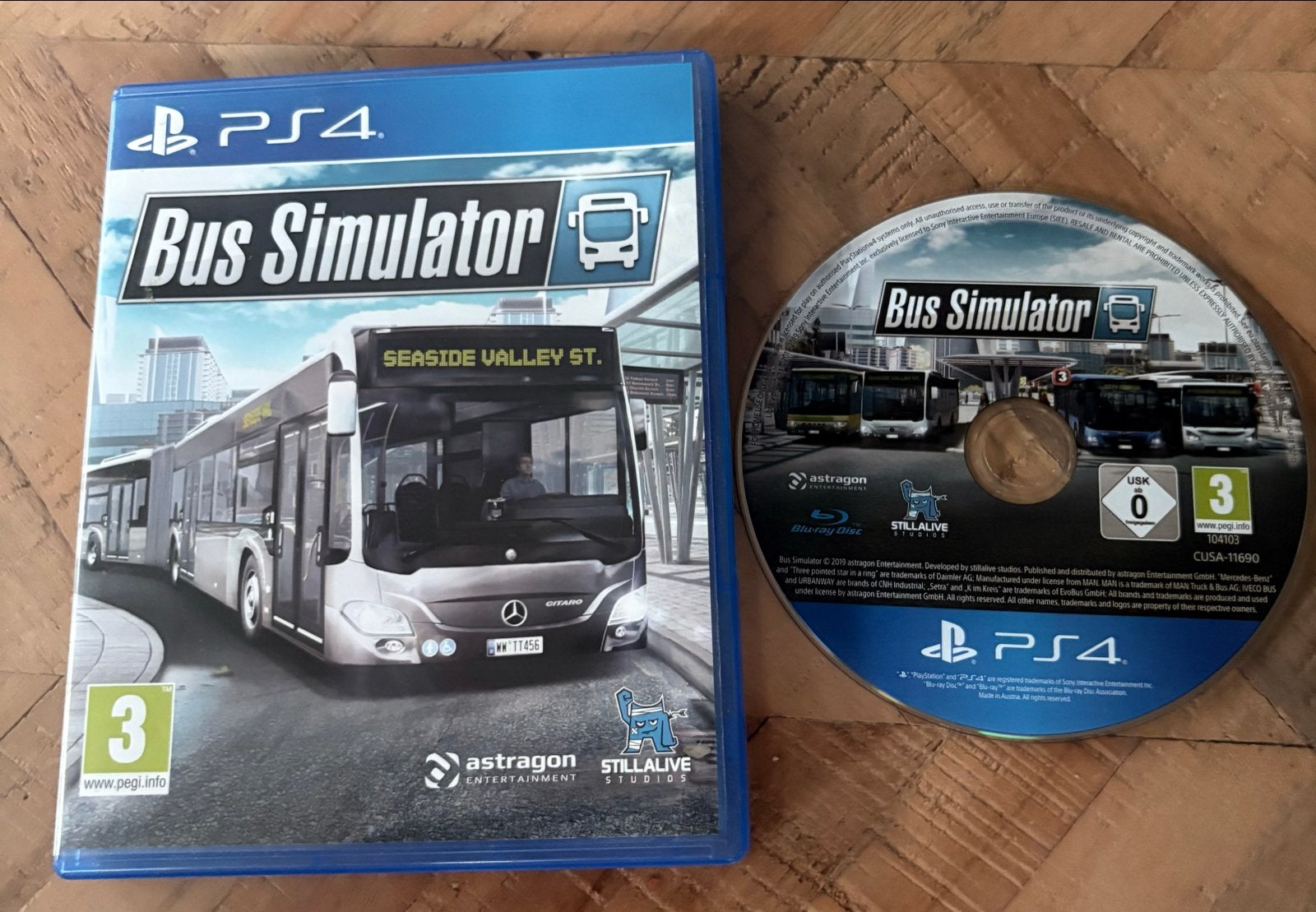 Bus Simulator PS4 - Word de beste buschauffeur!, 1 speler, Ophalen of Verzenden, Zo goed als nieuw, Vanaf 3 jaar