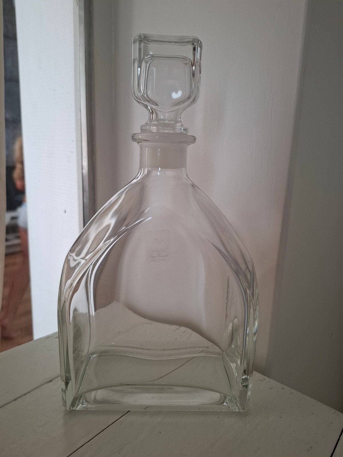 Luigi Bormioli karaf - Light & Music - Made in Italy, Ophalen of Verzenden
