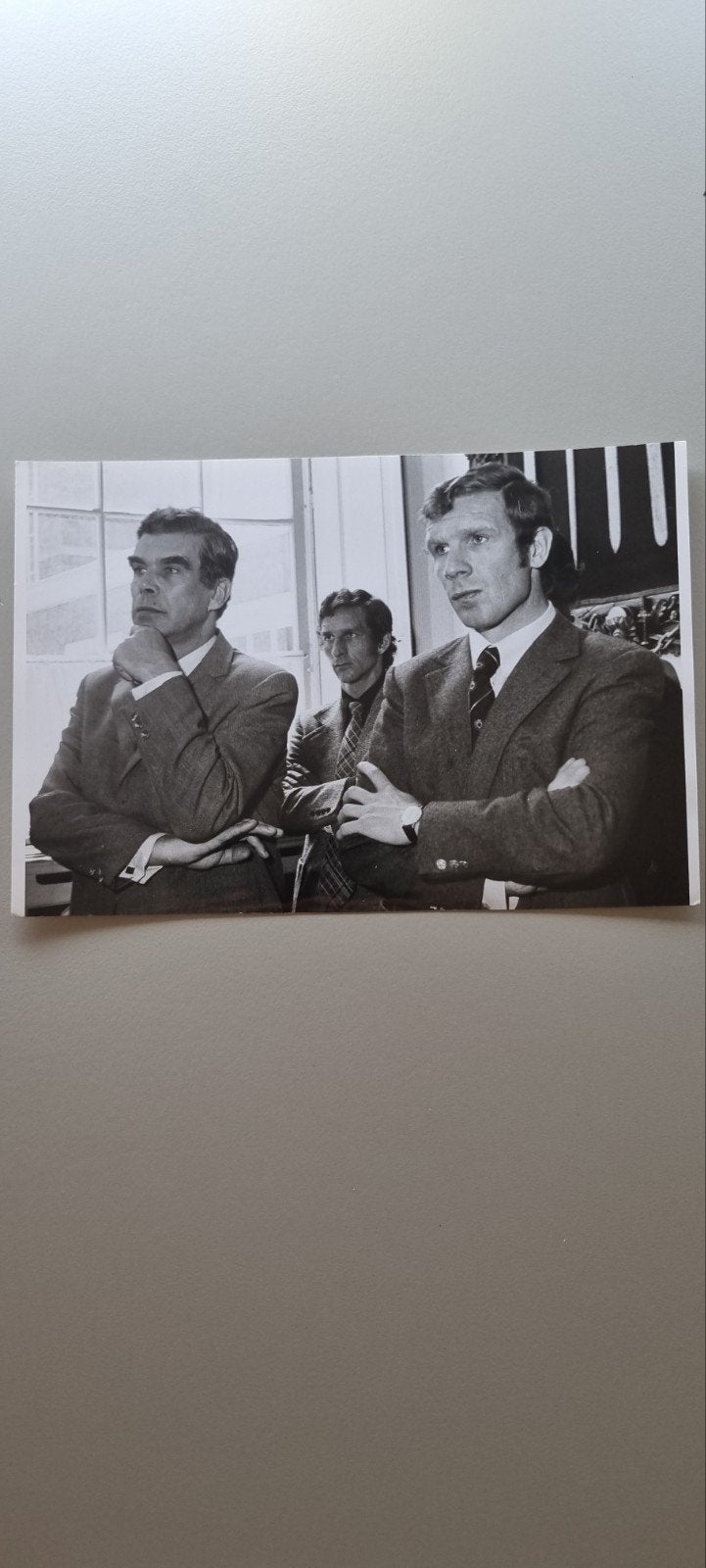 5 Persfoto's Hans Kraay Sr - Trainer en Manager Go A Eagles, Ophalen of Verzenden, Zo goed als nieuw, Overige binnenlandse clubs