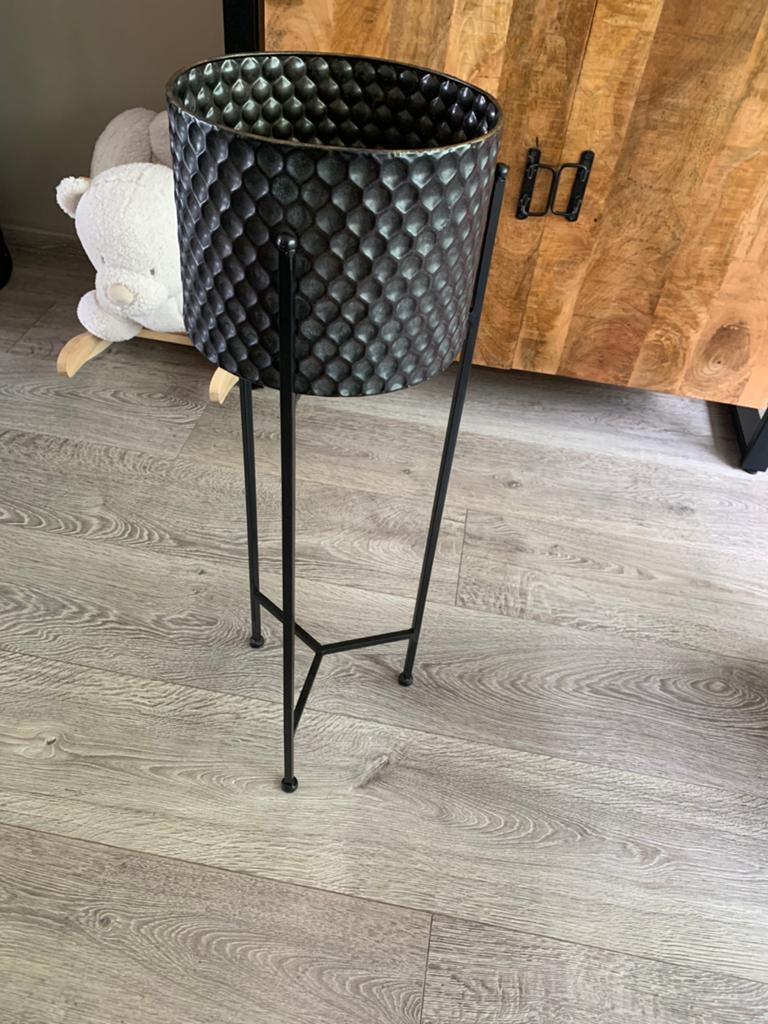 Verhoogde bloempot, Ophalen, Rond, Minder dan 25 cm, Aardewerk
