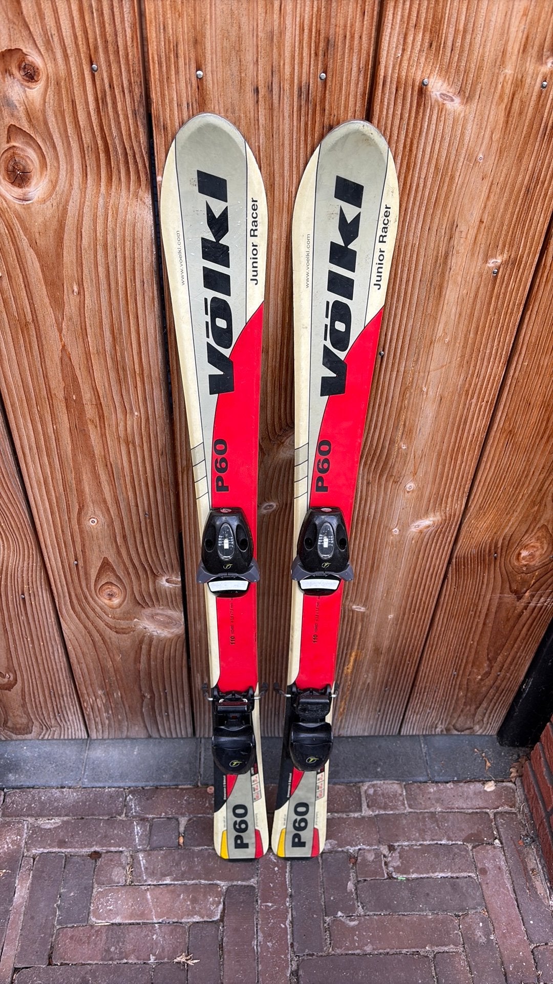 Völkl P60 Junior Racer – 110 cm – Kinderski’s, Ophalen of Verzenden