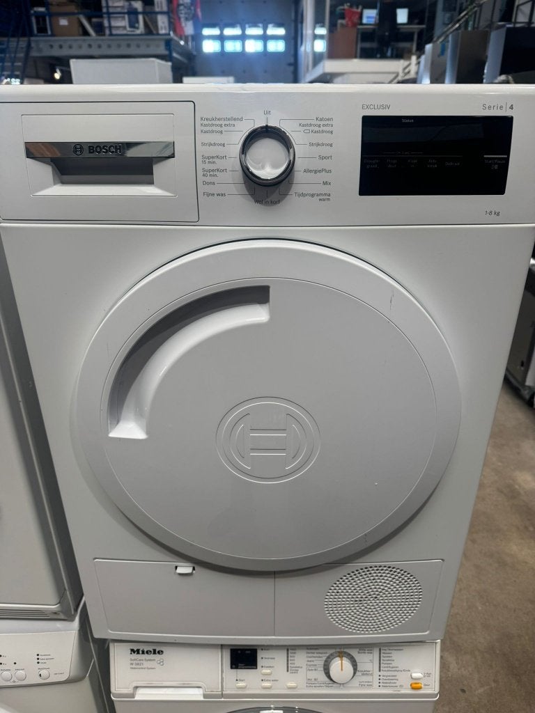 Bosch Droger schoon garantie jong, Witgoed en Apparatuur, Wasdrogers, 6 tot 8 kg, Minder dan 85 cm, Ophalen of Verzenden, Zo goed als nieuw