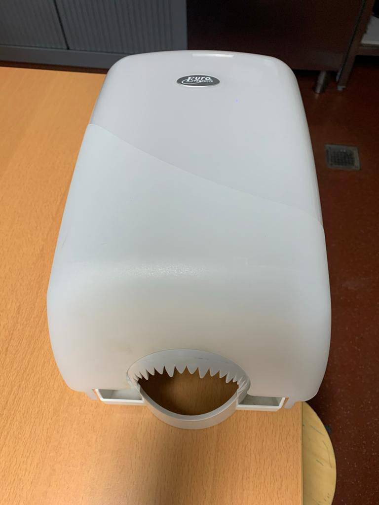 Euro Products Handdoekdispenser Wit, Ophalen of Verzenden, Zo goed als nieuw, Toilet