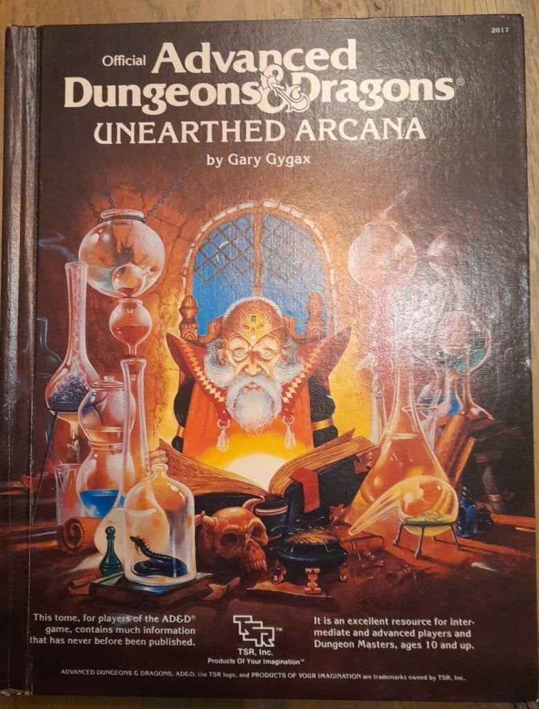 Advanced Dungeons & Dragons – Unearthed Arcana, Ophalen of Verzenden, Gelezen