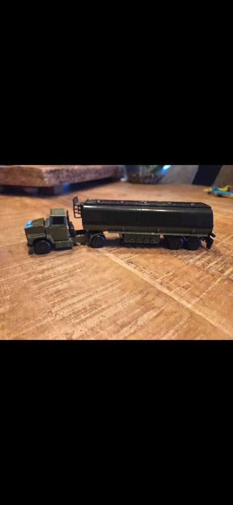 Vintage Matchbox K-115 Tankwagen - Legergroen, Ophalen of Verzenden, Gebruikt, Overige typen