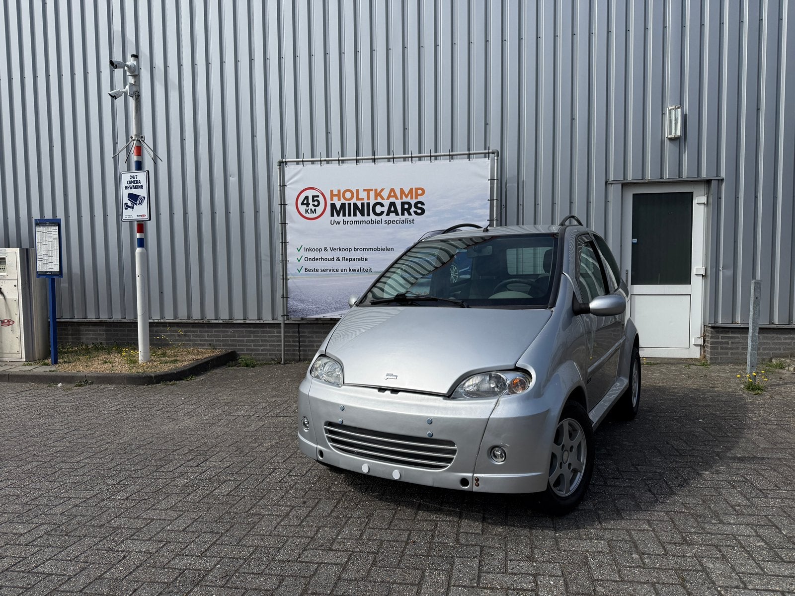 JDM Abaca brommobiel 45KM / start en rijdt goed! GRIJS /2007
