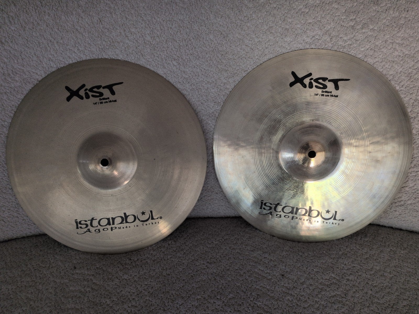 Istanbul Agop Xist Brilliant 14" Hi-Hat, Ophalen, Gebruikt, Overige merken