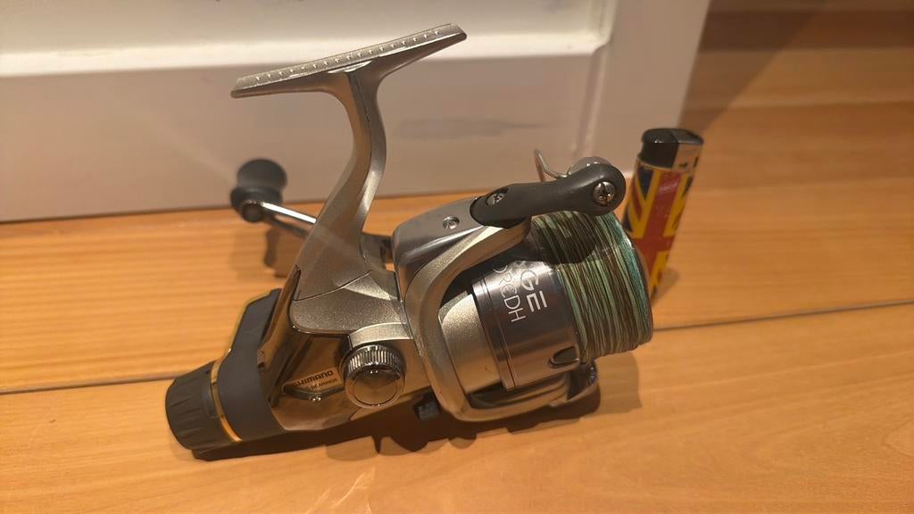 Shimano Exage 4000RCDH vismolen, Ophalen of Verzenden, Zo goed als nieuw, Molen