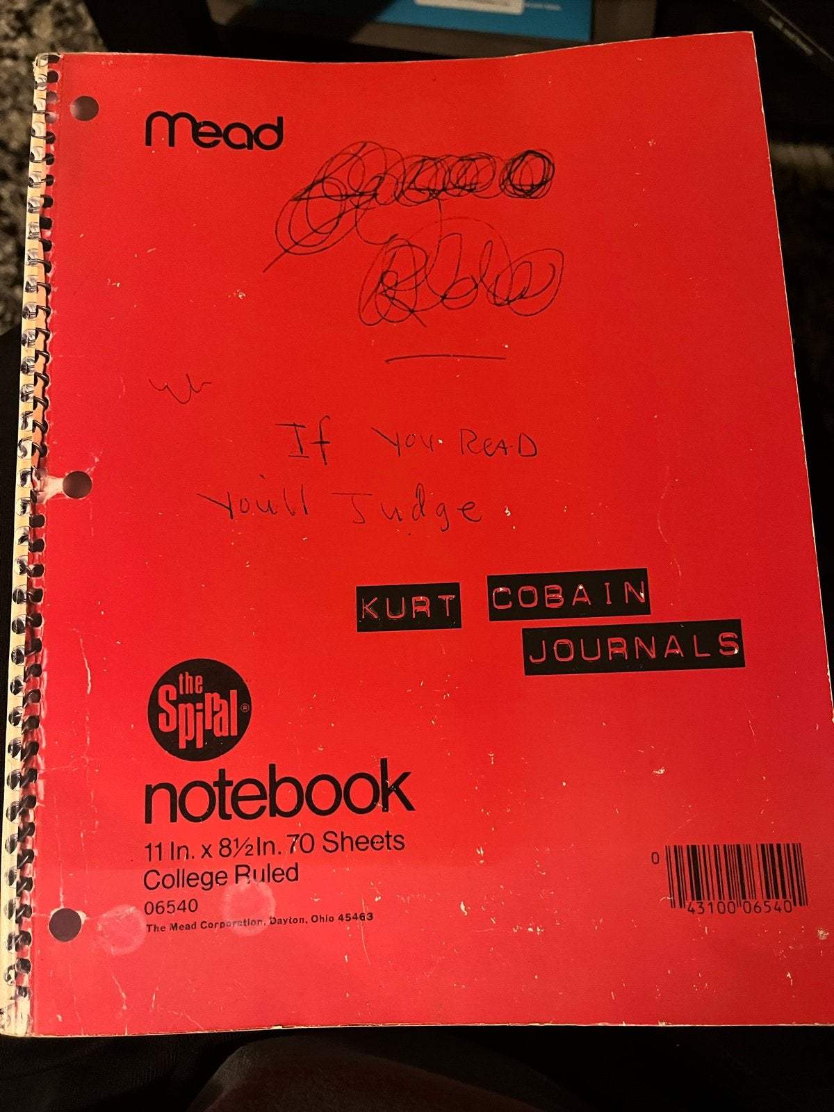 Kurt Cobain Journals - Notitieboek (Engels), Boeken, Ophalen of Verzenden, Gelezen, Amerika