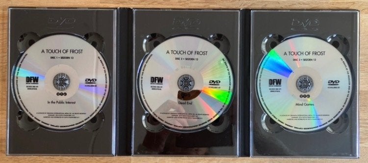 A TOUCH OF FROST 13e seizoen, Cd's en Dvd's, Engels, Nederlands, Ophalen of Verzenden, Zo goed als nieuw