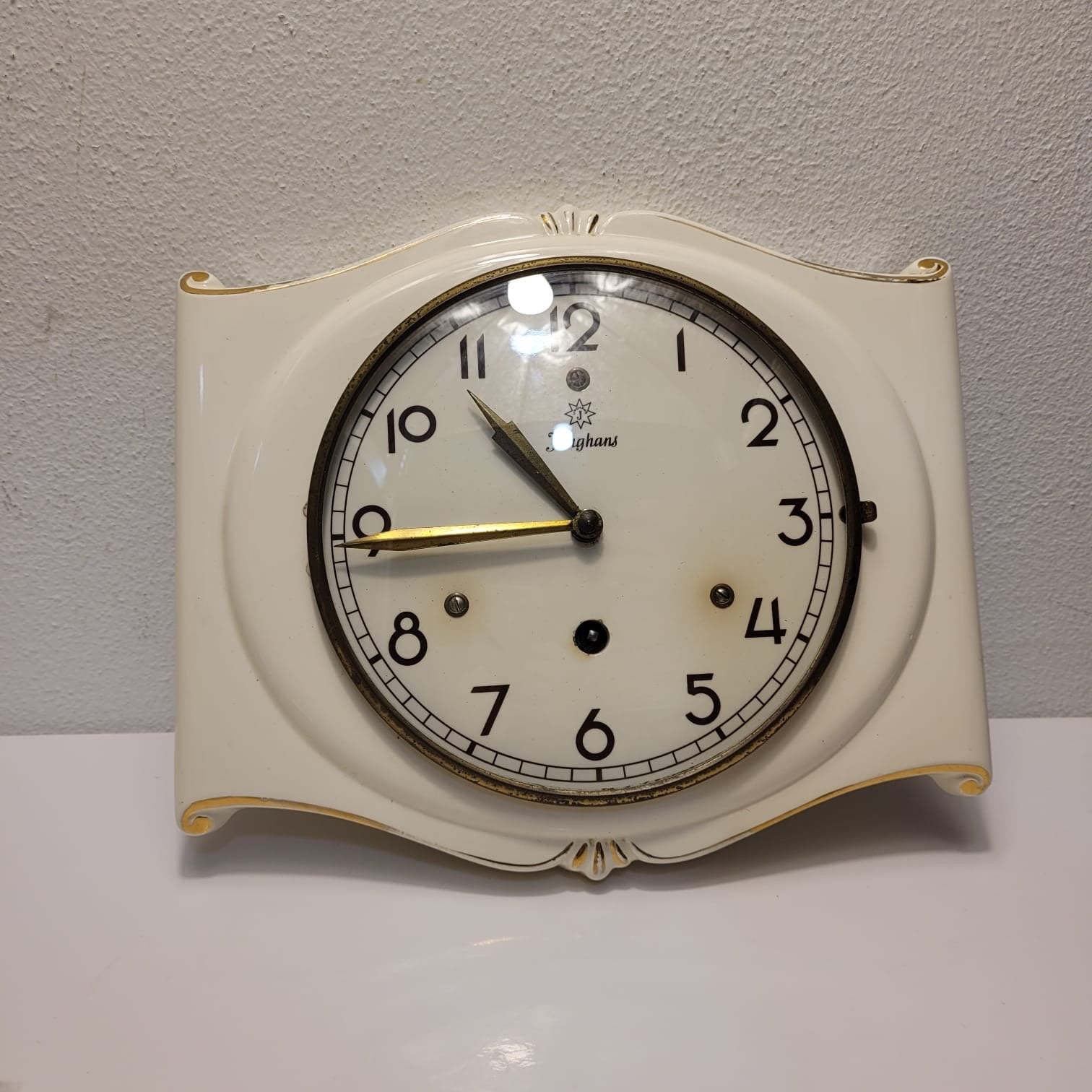 Junghans wandklok - vintage, Antiek en Kunst, Antiek | Klokken, Ophalen of Verzenden
