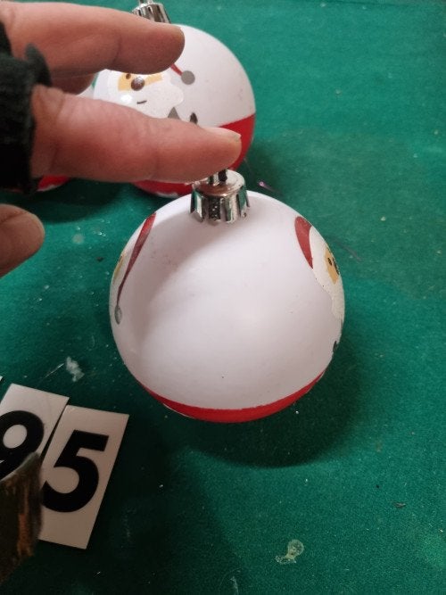 kerstballen met kerstman [a895], Ophalen of Verzenden, 'T Olde Gre-j, Info@toldegrej.nl, Endepoelstraat 20f Didam