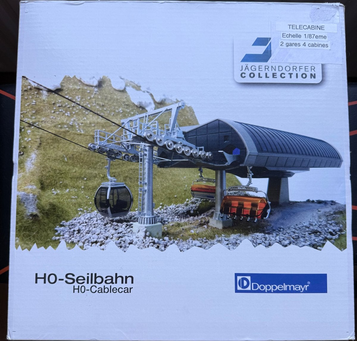 Jägerndorfer H0-Seilbahn Doppelmayr - Nieuw in doos, Ophalen of Verzenden, Nieuw, Overige typen, Overige merken