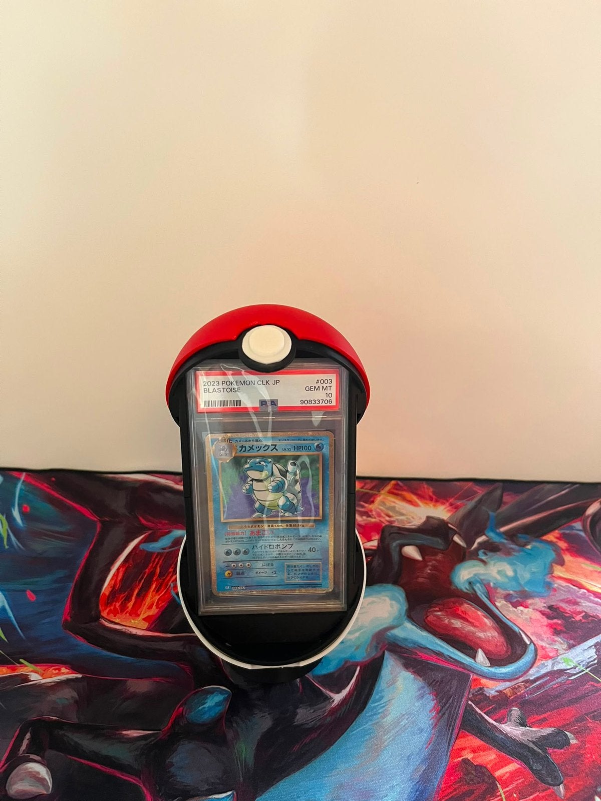 Pokéball PSA Display - Graded Card Display - 3D geprint, Ophalen of Verzenden, Nieuw, Sleeves of Kaarthoesjes