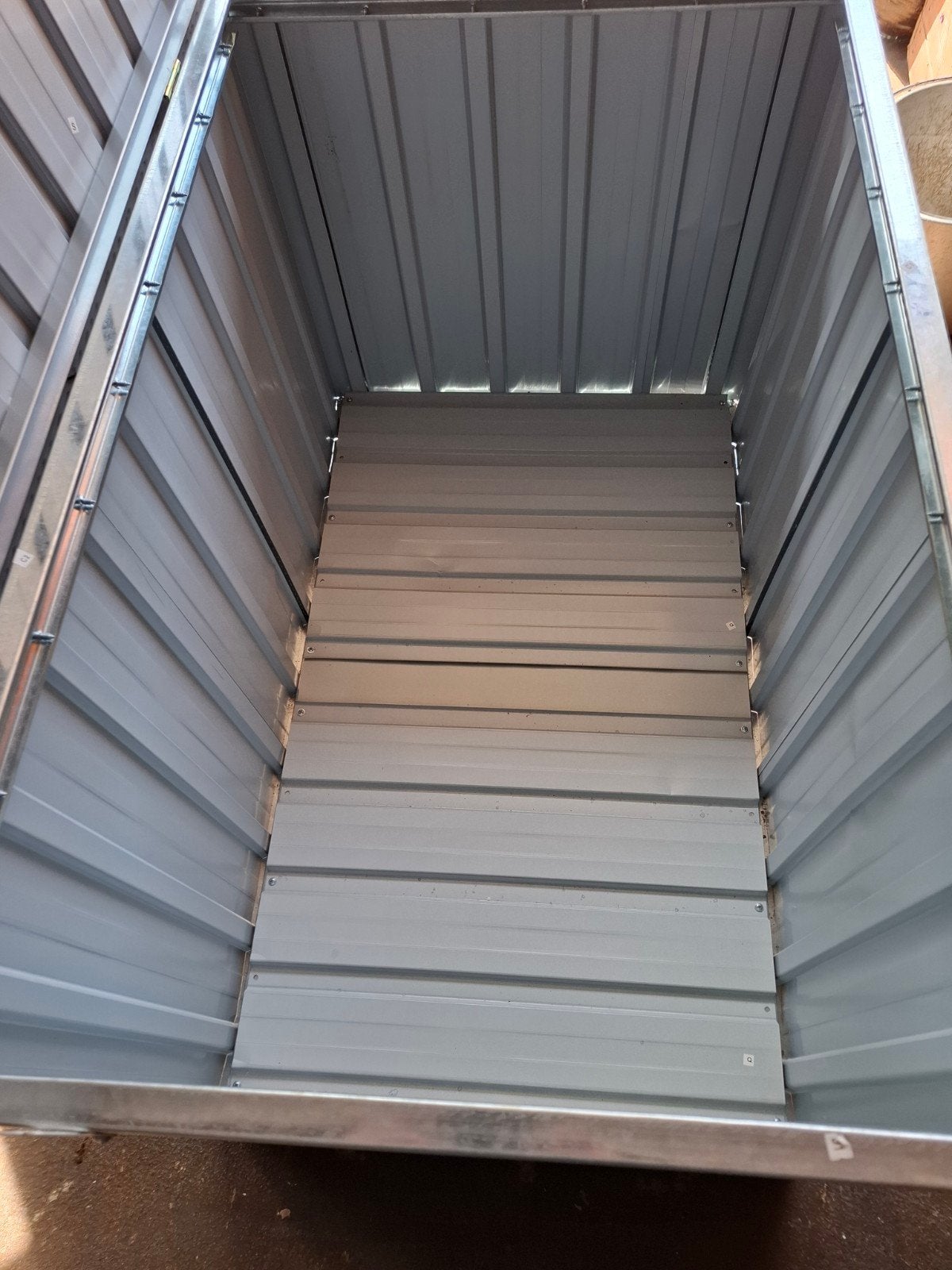 Opslagbox voor tuinstoelkussens - Metaal, Ophalen, Gebruikt, Metaal, Overige typen