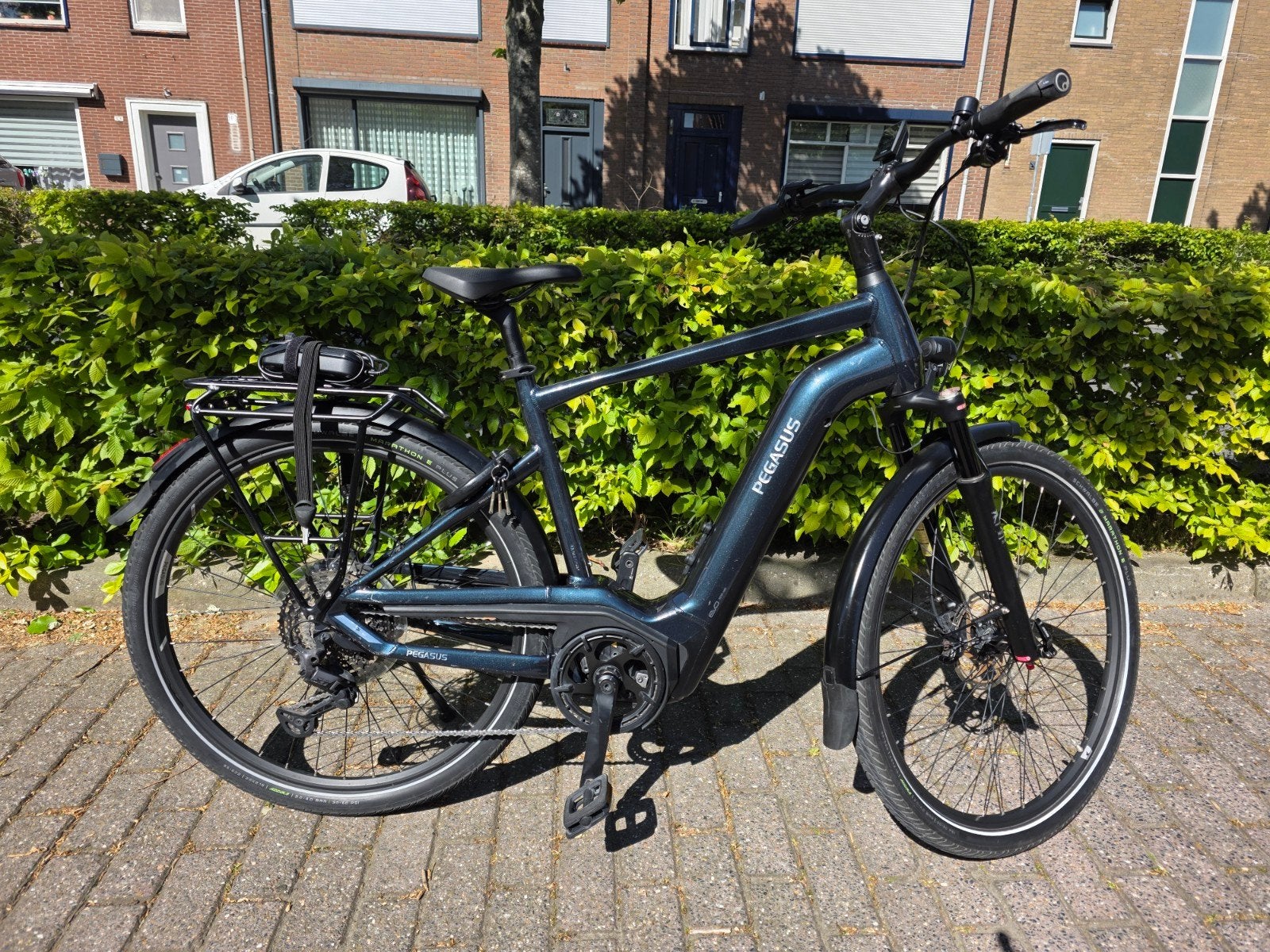 Pegasus Premio Evo elektrische heren fiets met Bosch motor, Overige merken, Versnellingen, Ophalen of Verzenden, Zo goed als nieuw