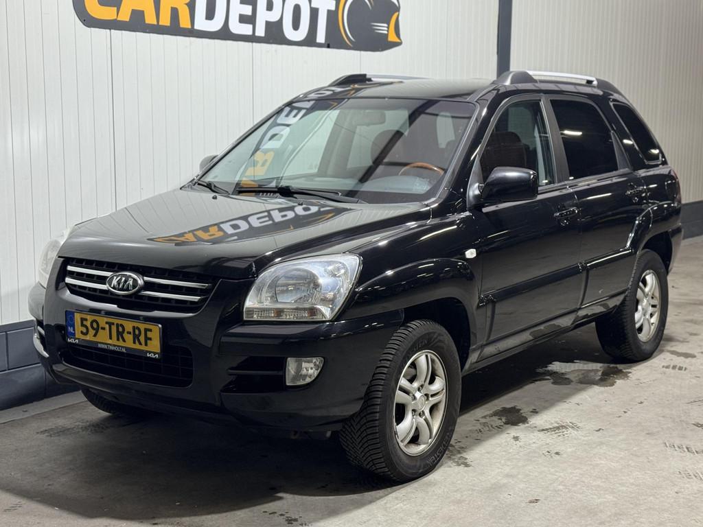 Kia Sportage 2.0 CVVT M-bition, Auto's, 1442 kg, Gebruikt, 4 cilinders, Leder en Stof