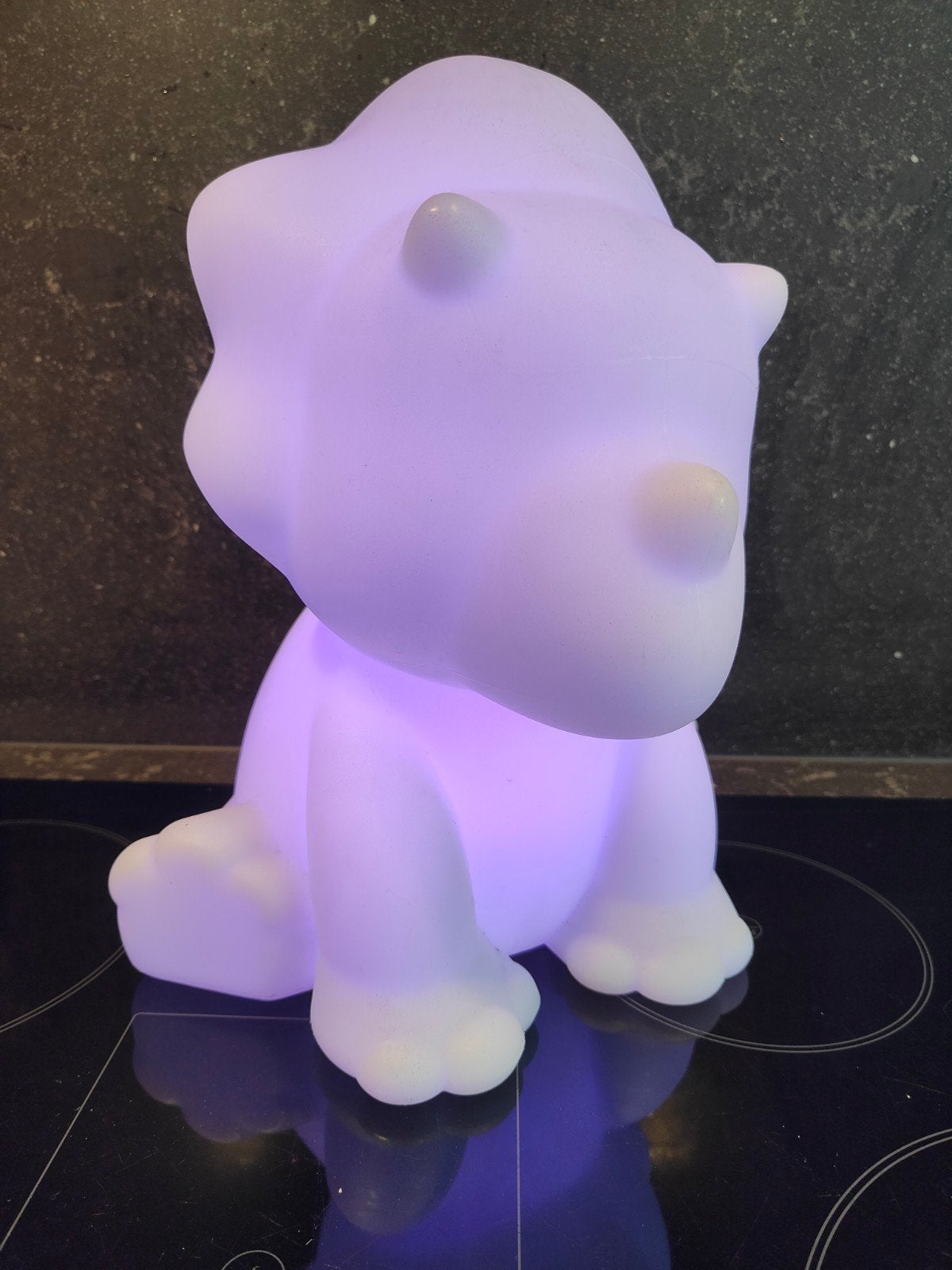 Dino Bluetooth Kinderlamp - Nachtlampje met Muziek, Gebruikt, Meerkleurig, Kunststof, Ophalen of Verzenden