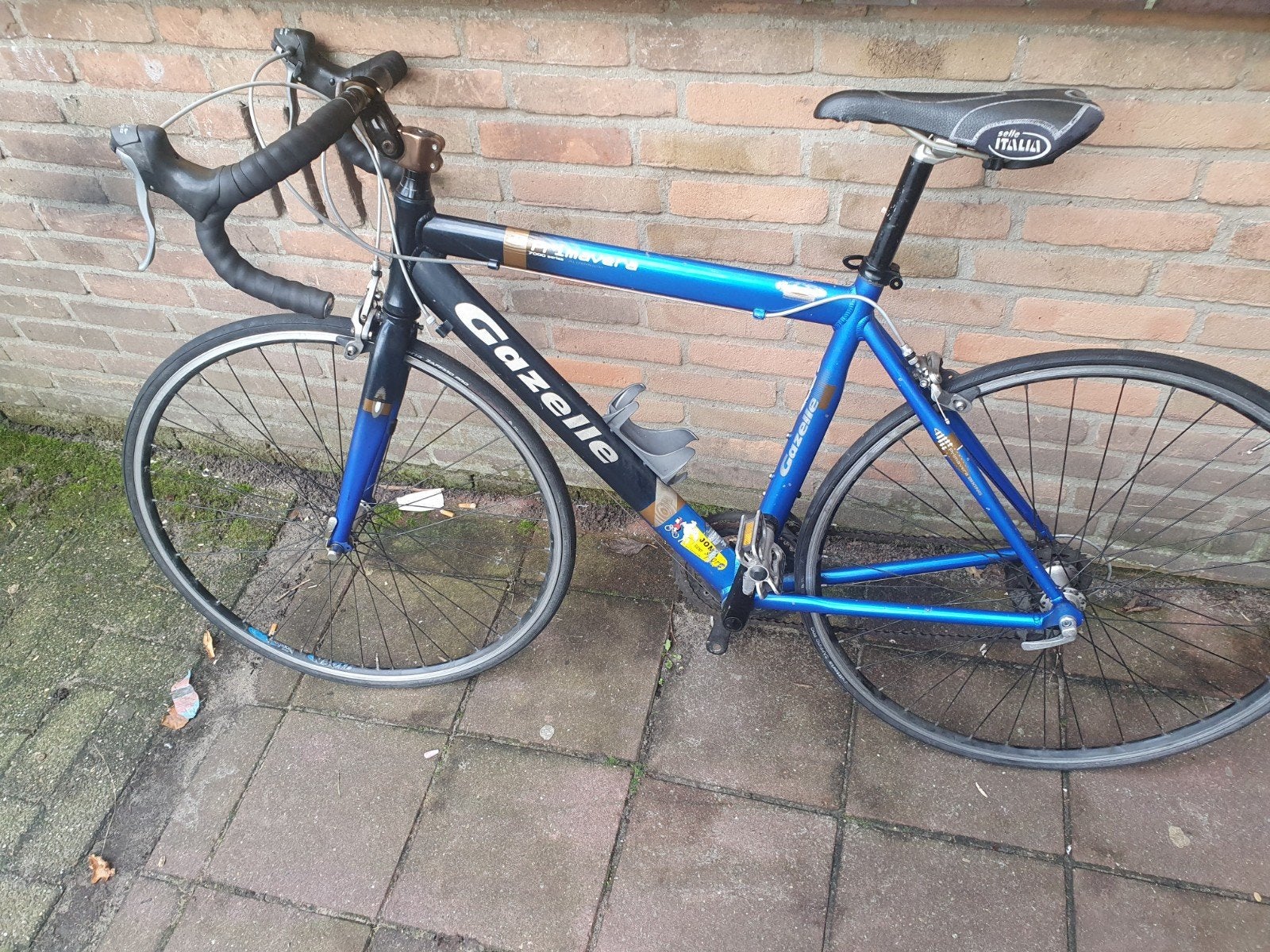 Gazelle Primavera racefiets - achterband lek, Fietsen en Brommers, Gebruikt, Aluminium, Ophalen of Verzenden, Meer dan 20 versnellingen