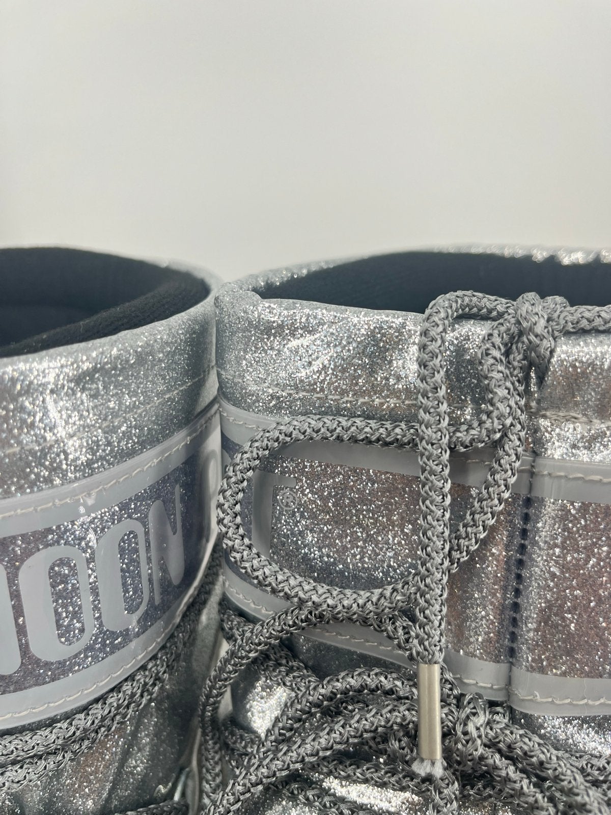 Moon Boot Icon Low Glitter - Zilveren snowboot Maat 36-38, Moon boot, Moon boot, Overige kleuren, Snowboots