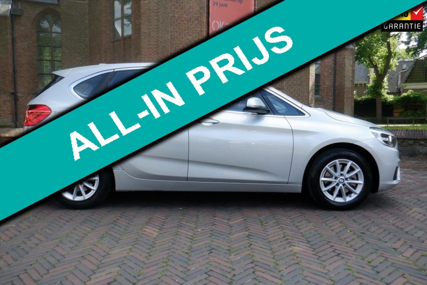 BMW 2-serie Active Tourer Tour (f45). 218I AUT Active -PAN.D, 136 pk, Gebruikt, Euro 6, Xenon verlichting