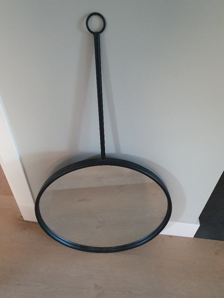 Spiegel, Ophalen, Rond, Zo goed als nieuw, Minder dan 100 cm