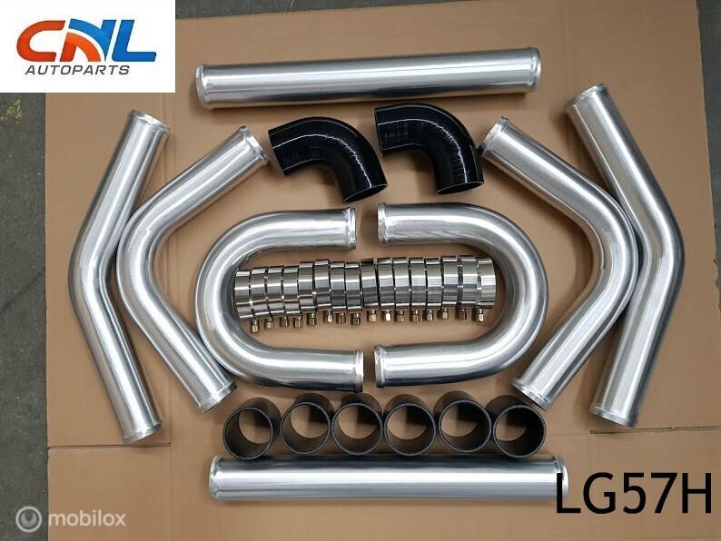 57mm Intercooler TurboPipe Piping Kit/ silicone hose, Nieuw, Ophalen of Verzenden