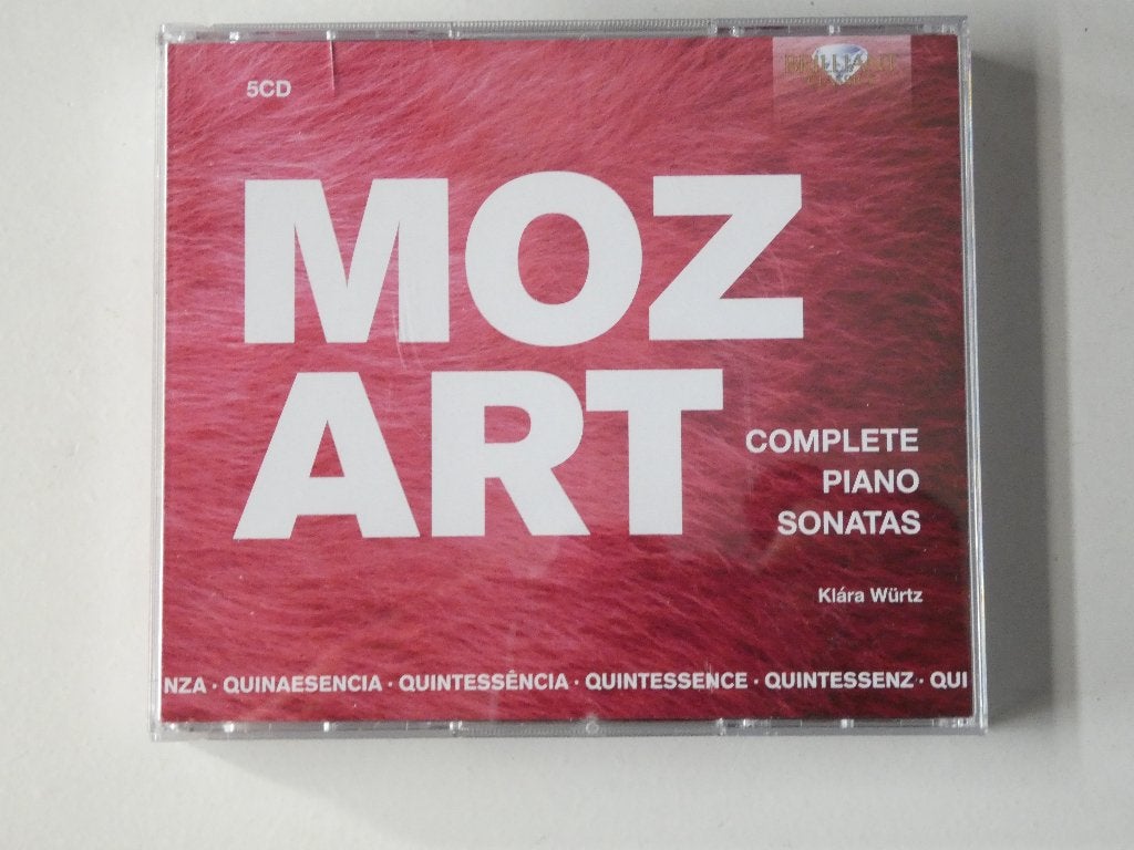 Mozart, Klára Würtz – The Complete Piano Sonatas 5cd, Verzenden, Classicisme, Gebruikt, Kamermuziek