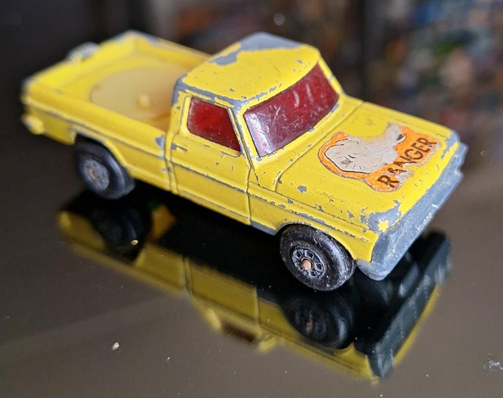 Matchbox  nr57 wild life truck 1973, Ophalen of Verzenden, Gebruikt, Bus of Vrachtwagen
