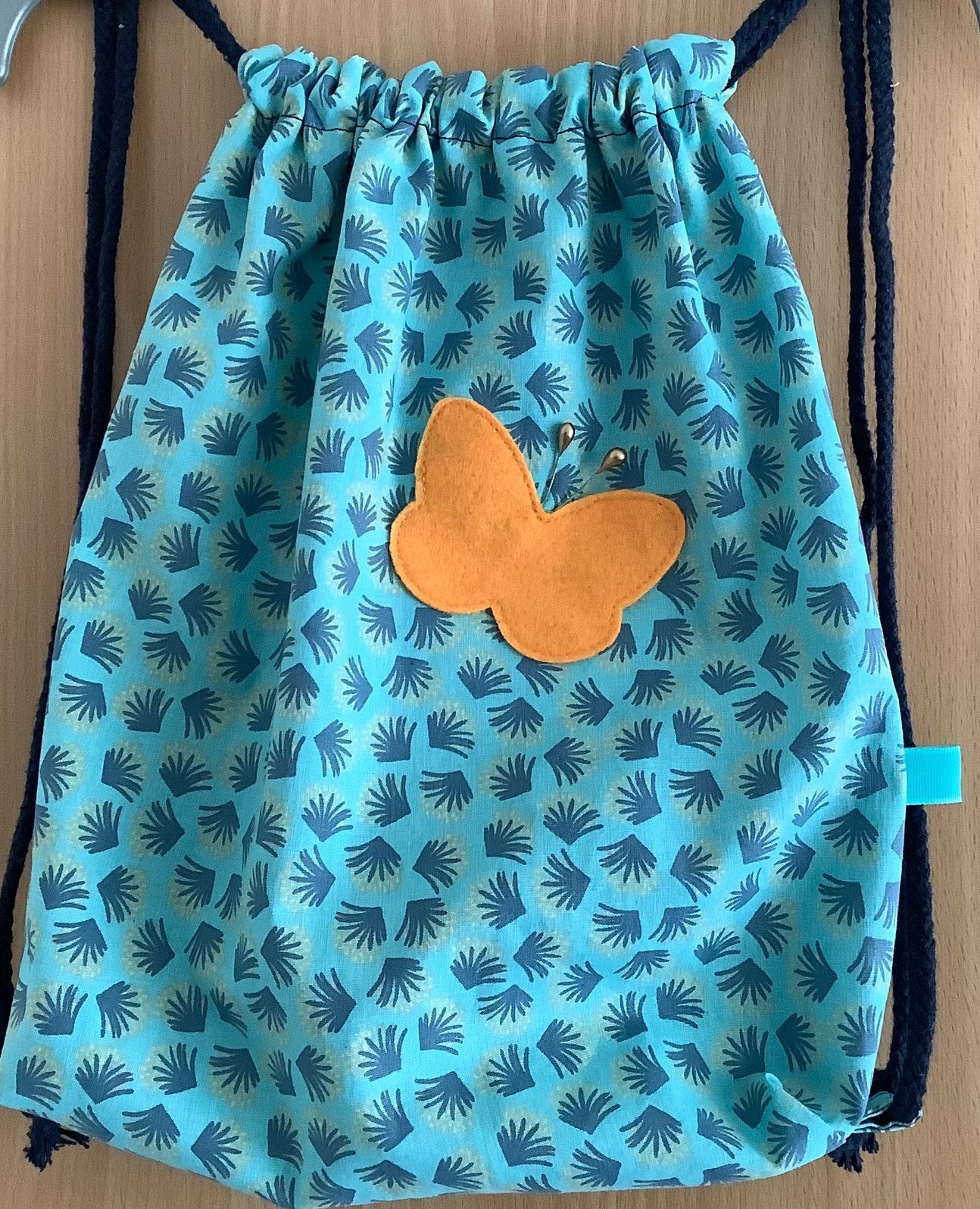 Rugzak met vlinder, Overige merken, 25 tot 40 cm, Nieuw, Ophalen of Verzenden