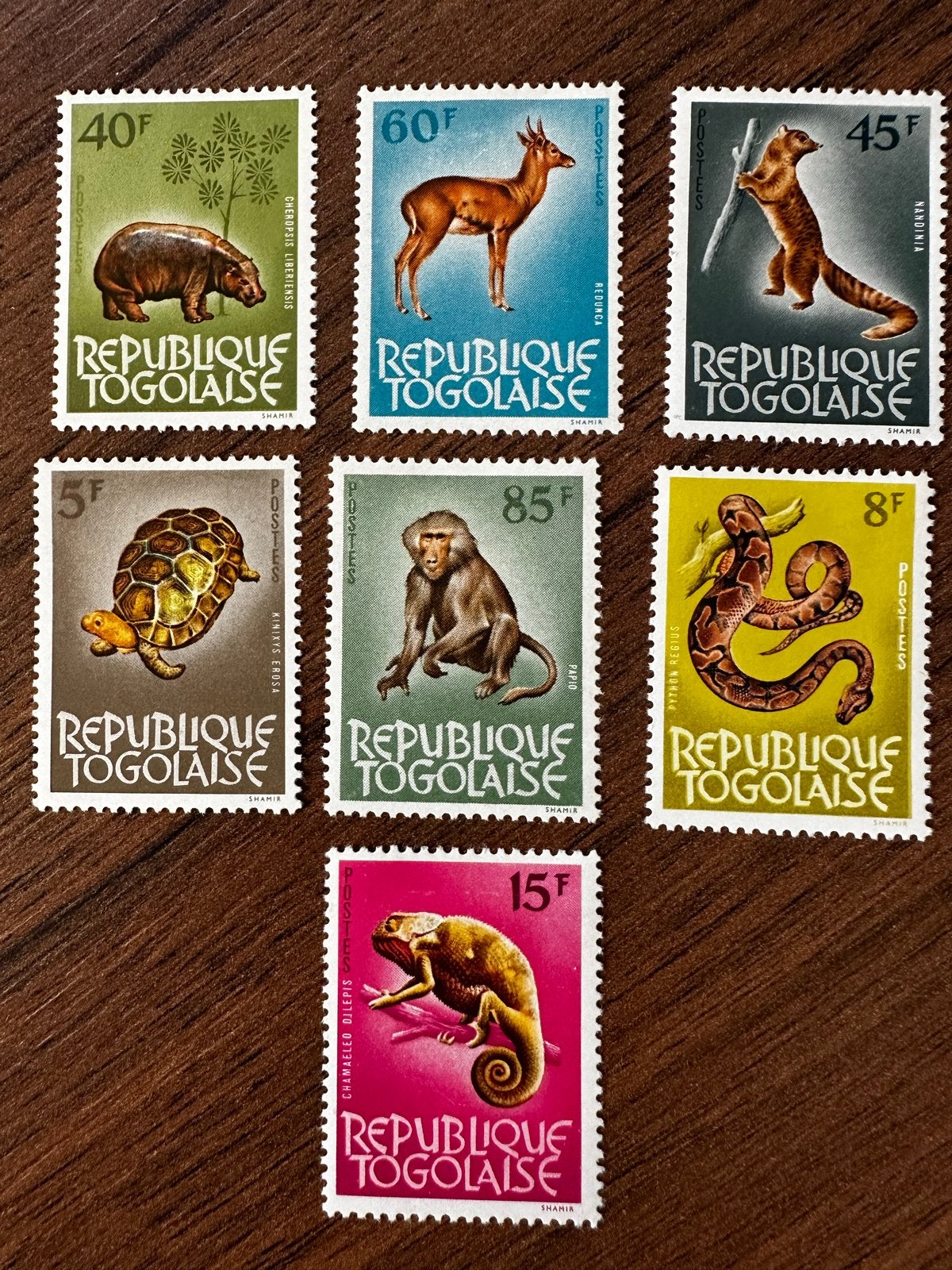 Togo 1964 Dieren Postzegels - Ongebruikt, Ophalen of Verzenden, Overige landen