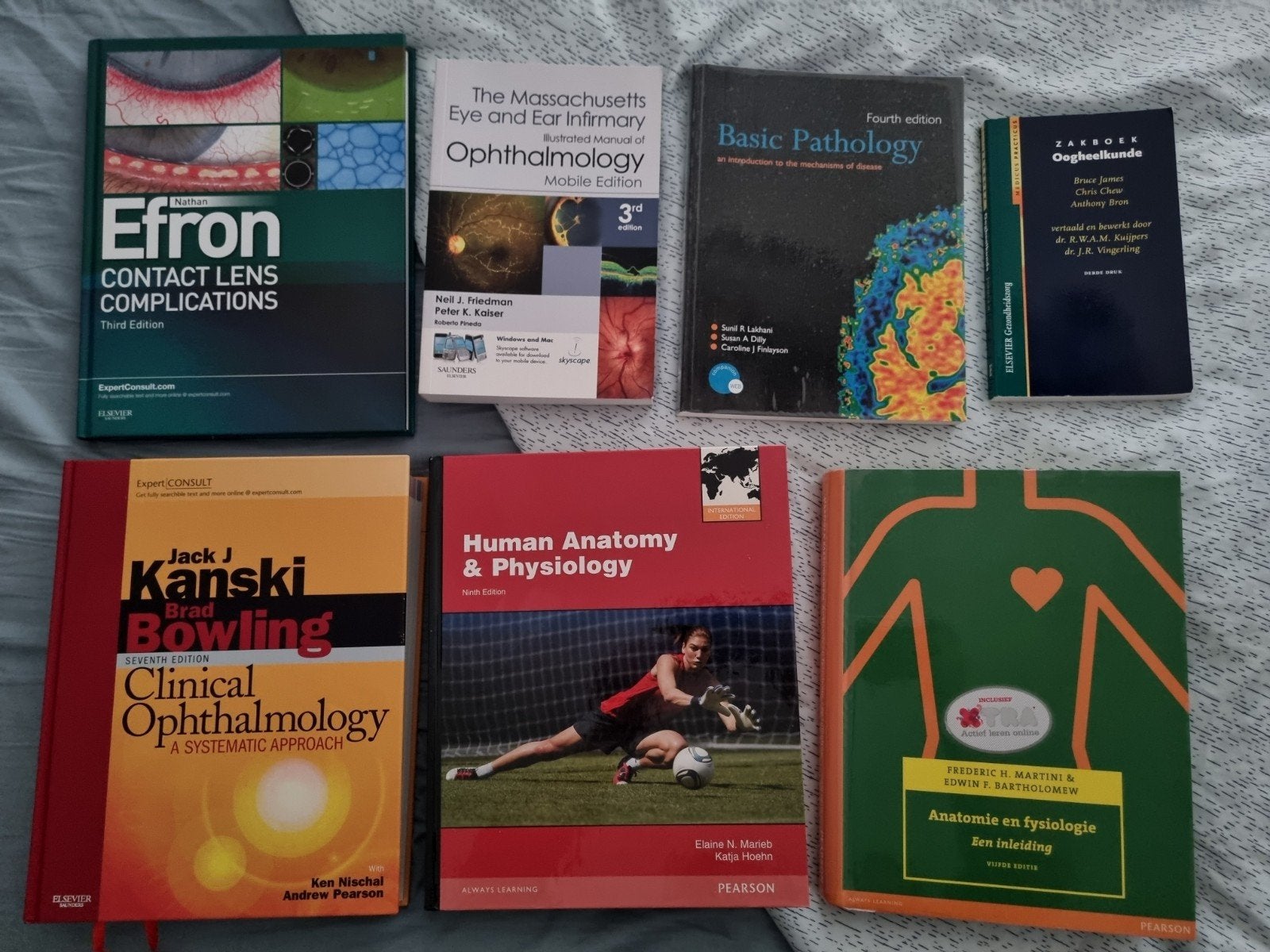 Diverse optometrie boeken!, Ophalen of Verzenden, Zo goed als nieuw, Overige niveaus