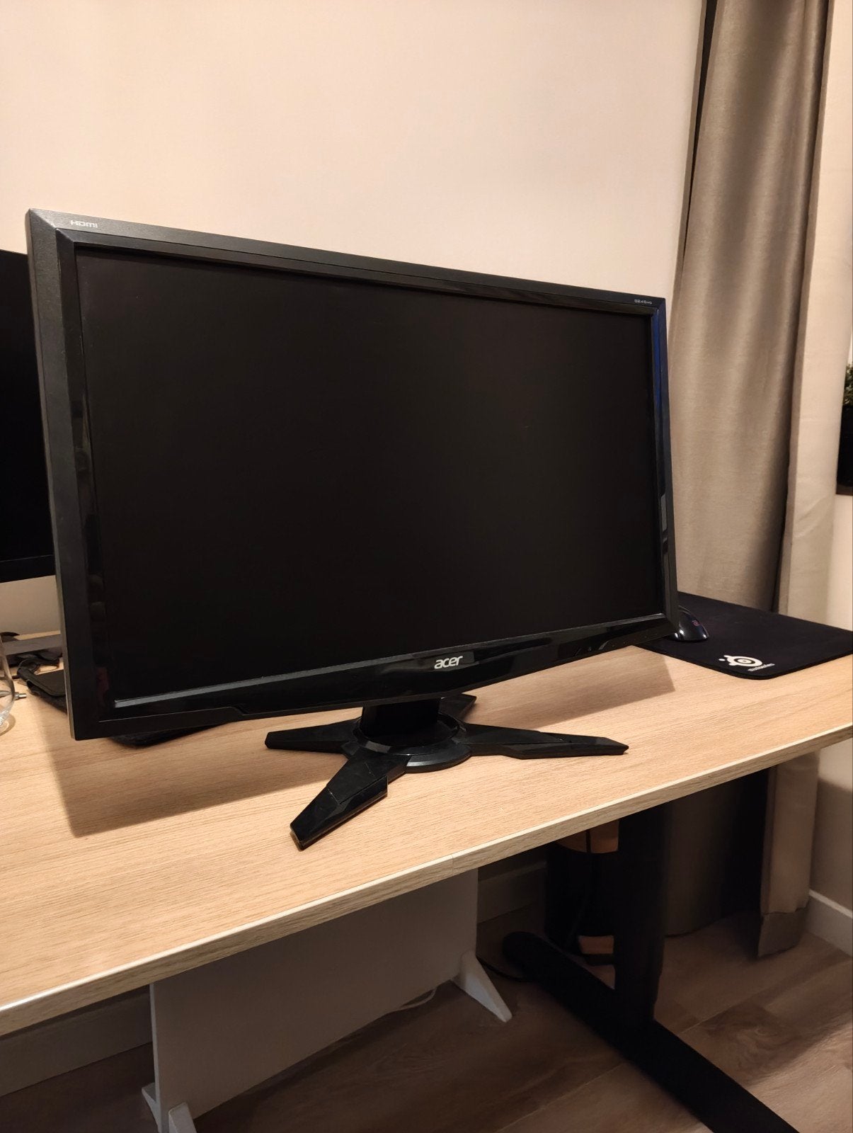 Acer G245HQ 24 inch Full HD Monitor, Gaming, DVI, Gebruikt, Full HD