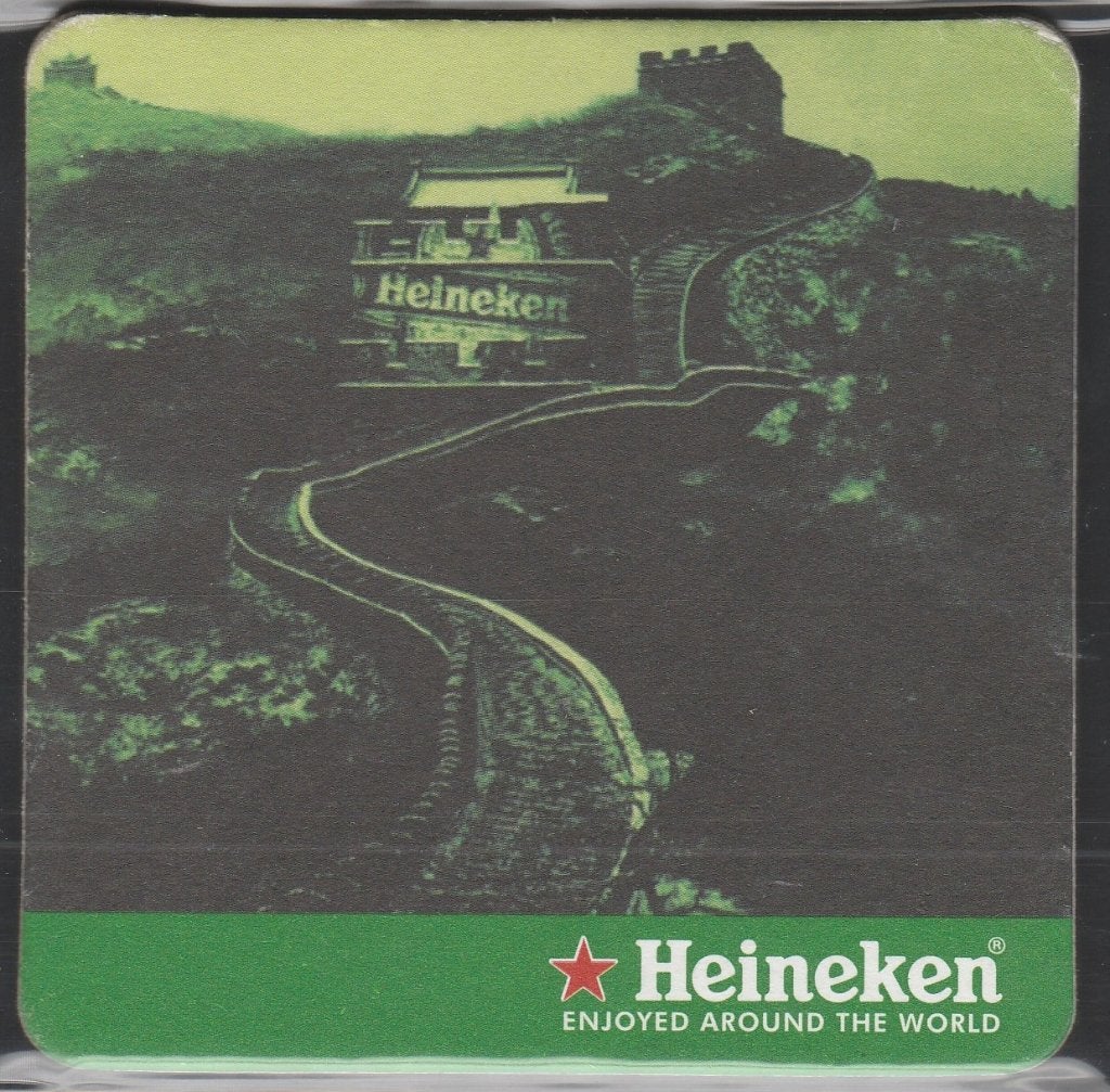 Bierviltje Heineken C 262 2, Verzenden, Gebruikt, Viltje(s), Heineken