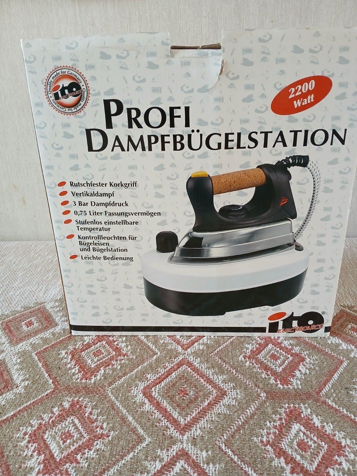 stoomgenerator/ strijkijzer profi., Witgoed en Apparatuur, Strijkijzers en Strijkplanken, Ophalen, Nieuw