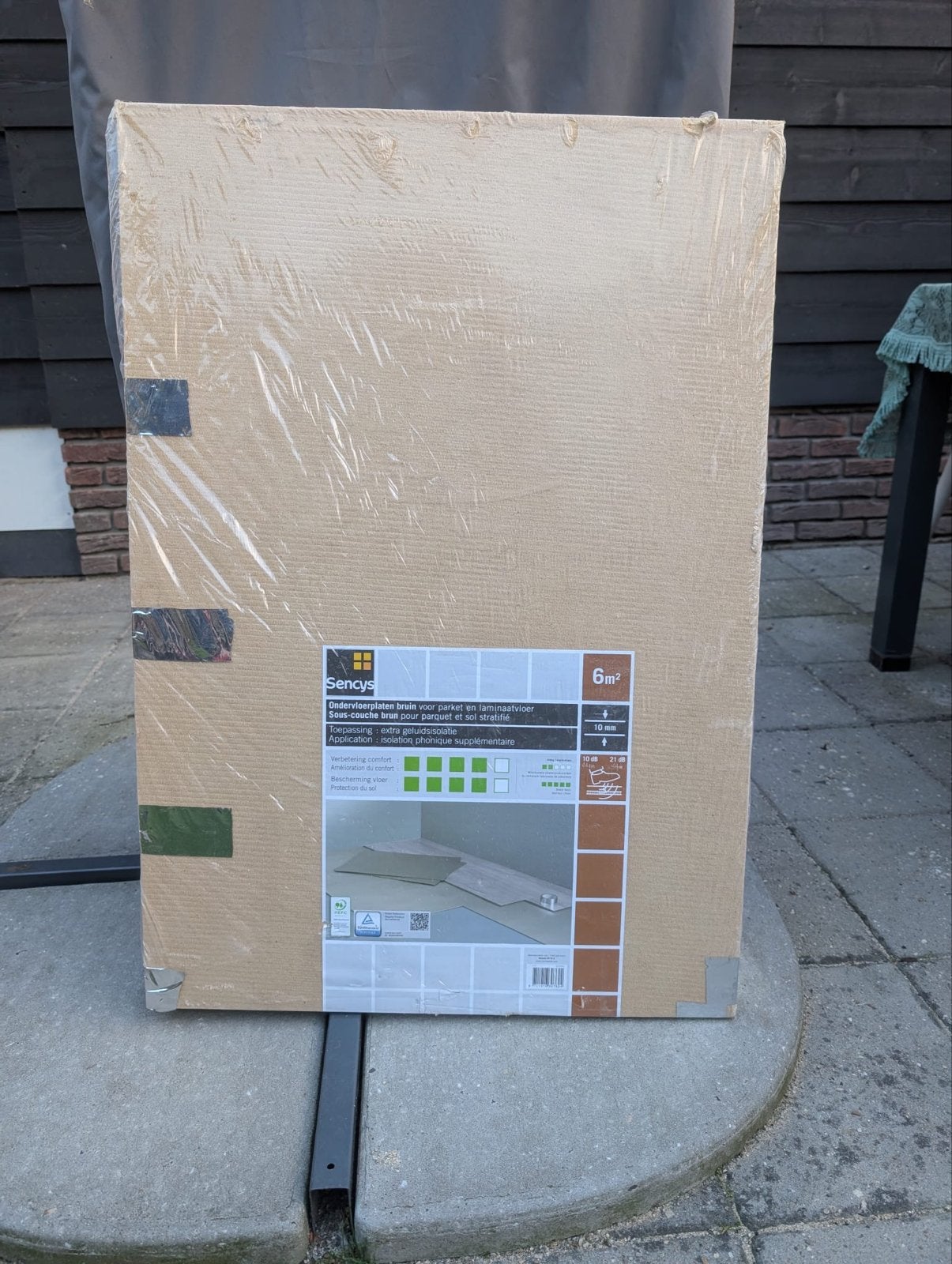 Ondervloerplaten - 10 stuks (5 m2), Ophalen, Overige materialen, 30 cm of meer, 50 tot 150 cm