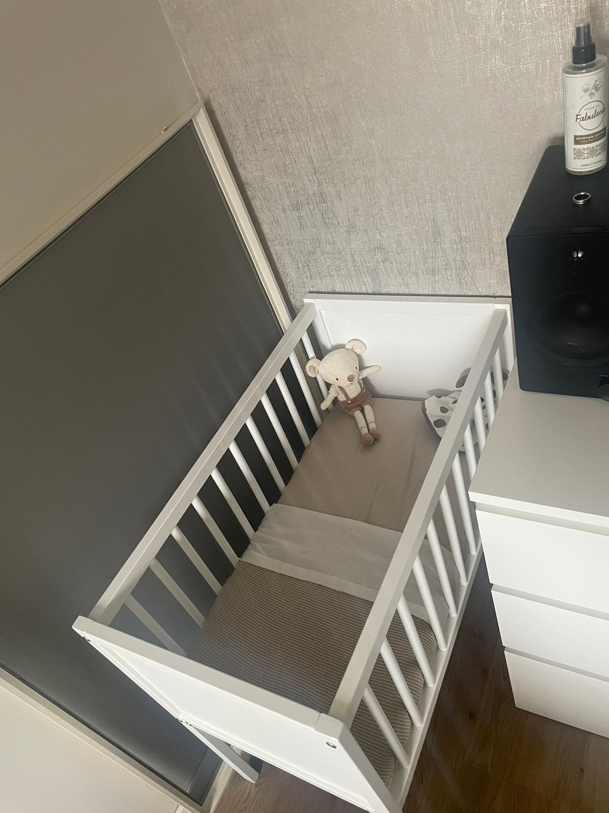 Cabino Wieg Floris Wit incl Bebies First Matras, Kinderen en Baby's, Ophalen, Zo goed als nieuw, Wieg
