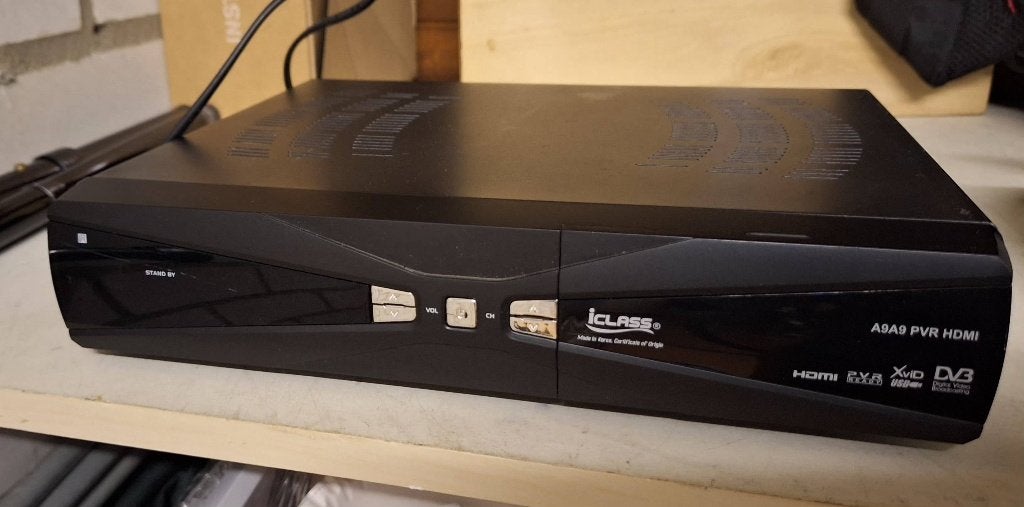 Iclass INT A9A9 PVR HDMI digitale satellietontvanger, Ophalen of Verzenden, Zo goed als nieuw
