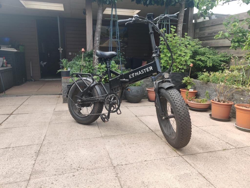 Fatbike ESMASTER Rock Wheel pro II, Gebruikt, 59 cm of meer, 30 tot 50 km per accu, Ophalen