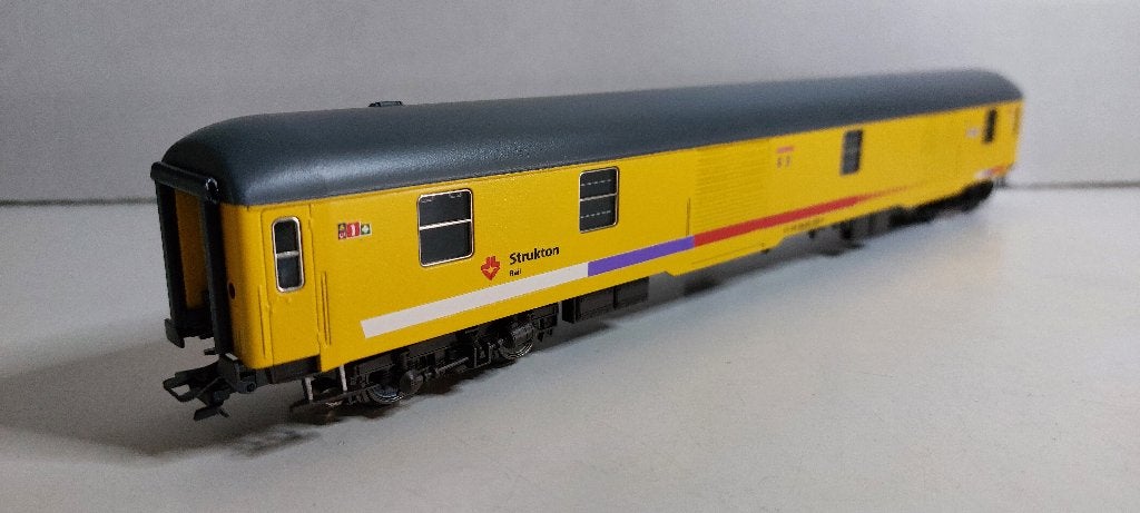 Strukton Dienst / Werkplaatswagen MFX Fullsound Lezen (07), Wisselstroom, Wagon, Ophalen of Verzenden, Märklin