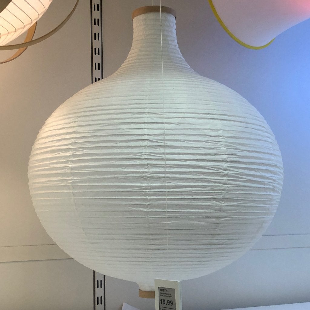 Ikea lamp met pendel, Ophalen, Zo goed als nieuw, Overige materialen, E27 (groot)