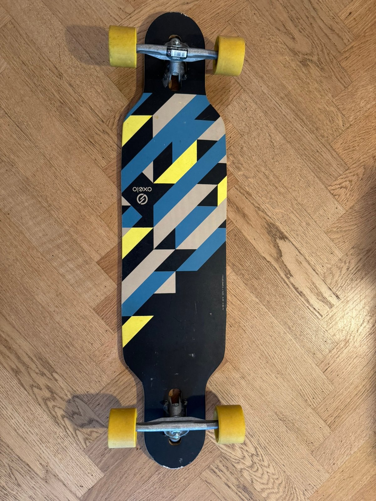 Longboard  (2e hands).  97 x 23 cm, Sport en Fitness, Skateboarden, Ophalen, Gebruikt, Skateboard, Longboard